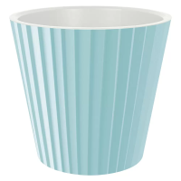 Горшок д/цветов 5,8л с дренаж. вставкой небесный 640210020