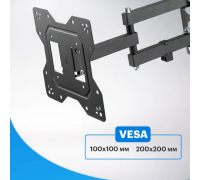 Кронштейн д/LED телевизора 23"-43" накл/пов.38-0070-1