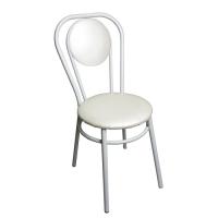 Стул №5 жемчуг/ножки серебро