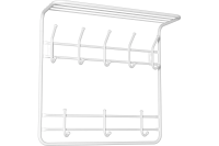 Вешалка 2х ярусная 60см бел.ВСП 8 Б