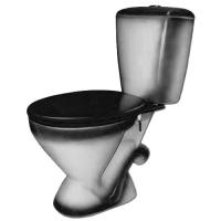 Унитаз+бачок ЭЛЕГАНТ черный (Киров)