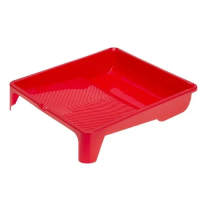 Ванночка д/краски пластм. 33*32см красная 04006-1
