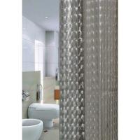 Штора д/ванны "ZALEL" 3D эффект 180х180см с кольцами