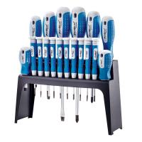 Набор отверток CrV,пластиковая полка.18 предметов