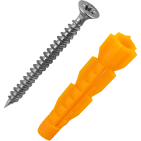 Дюбель универ. 6х37(3,5х50 саморез) 10шт