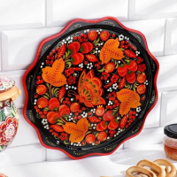 Тарелка блинная хохлома 1041032