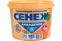 Сенеж Аквадекор Х2- 103 сосна 2,5кг
