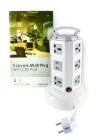 Сет.фильтр стойка 3Layers Multi Plug 3м*11роз.