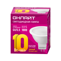 Лампа Онлайт MR16-10-3K-G5.3 61889