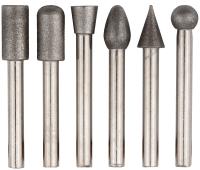 Шарошки усил с алмаз. напыл. 6мм, 6шт  36482