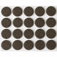 Подпятник фетровый коричневый в ассортименте
