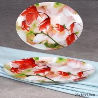 Блюдо 25см цвет микс 450110