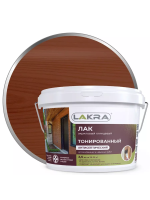 Лак ВД "Лакра"  орех  2,5кг