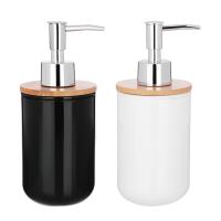 Дозатор д/жидкого мыла "Бамбук" пластик