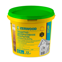 Защита-декор.покр. (орех) 0,9кг "ZERWOOD" акриловое