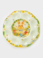 Подставка для яиц Пасха Кролик с бантиком 10717893