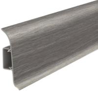 Плинтус "Идеал Классик" 55мм*2,2м (Орех серый 296) 