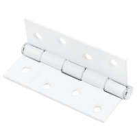 Петля накладная ПН5-100 (100*70*2,5) белая б/ш