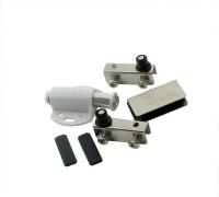 Магнитный держатель для 1 стекл.фасада хром