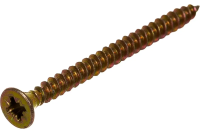 Шуруп желтый цинк 5,0х50мм 100шт