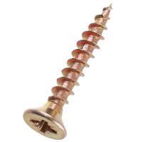 Шуруп желтый цинк 4,0/30  19шт