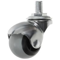 Опора шаровая на площ. d=40мм резина серая