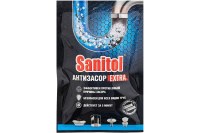 Ср-во для чистки труб Антизасор Экстра 100г Саше "Sanitol"