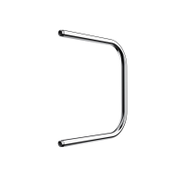 Полотенце-тель 50х50 ZOX П-обр. 1" без монтаж. комплекта