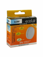 Лампа Ecola GX53 8W 6000К (100*50*10%) диммер