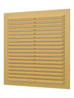 Решетка 190х190мм 1919С беж.