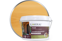 Лак в/д тониров.Сосна 2,5кг Лакра