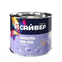 Эмаль ПФ-115 бордо 0,8кг Сайвер