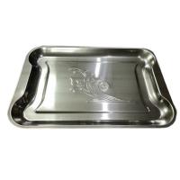 Поднос 50*35см нерж. квадр.вк50532