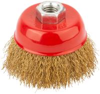 Корщетка-чашка 65мм латунь М14 39036