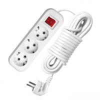 Удлинитель "У" 3роз.5м ПВС 3х1 с/з S-303 