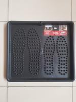 Коврик придверный "Галошница" 43*39*3,5см черный