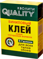 Клей обойный винил. в коробке 200г "Кволити"