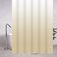 Штора д/ванны Санакс 180х180см, без колец, PEVA, переход