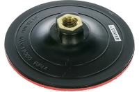 STAYER Тарелка опорная жёсткая на липучке М14, d125мм д/УШМ