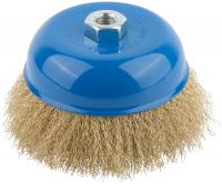 Корщетка-чашка 125мм М14 латунированная сталь 38944М