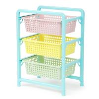 Этажерка для игрушек 3хцв. 450*310*640 ам8676