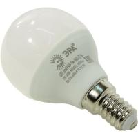 Лампа ЭРА Р45 7W Е14 4К шар