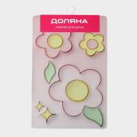 Коврик влаговпит. Pink Flowers 40х60см 10554768