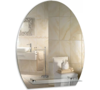 Зеркало MIXLINE Уют 490х580 с полкой