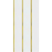 Панель ПВХ 0,24*3,0*0,8 лак.золото 3-х секц.