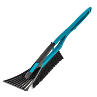 Щетка-сметка+скребок  530мм бирюз. SPARTA