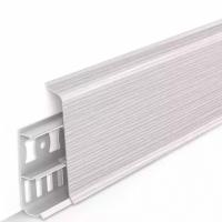 Плинтус "Идеал Деконика" 85мм*2,2м (Ясень бьянко 255)