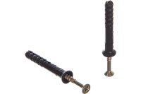 Дюбель-гвоздь 6х40мм потай 100шт