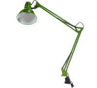 Светильник Camelion KD-312 зеленый струбцина