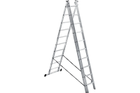 Лестница 3х10 ступеней 2,88/4,84/6,76 вес 11,78кг